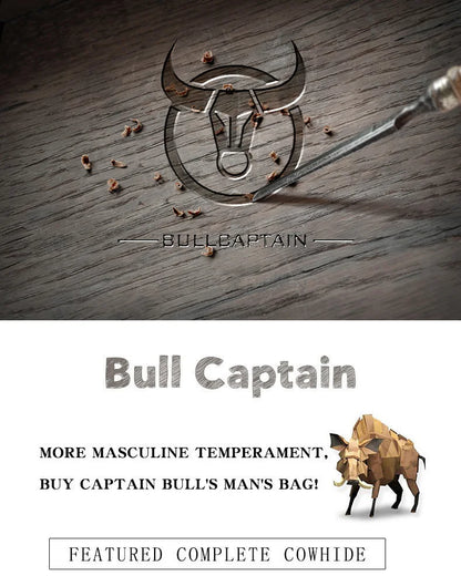 Portefeuille en cuir pour homme BULLCAPTAIN