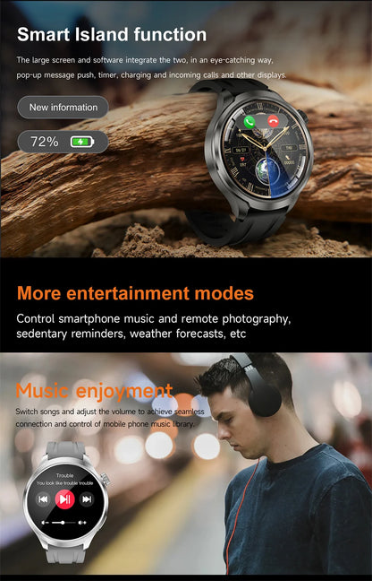 Montre intelligente de sport de plein air pour homme LA MONTRE TENDANCE