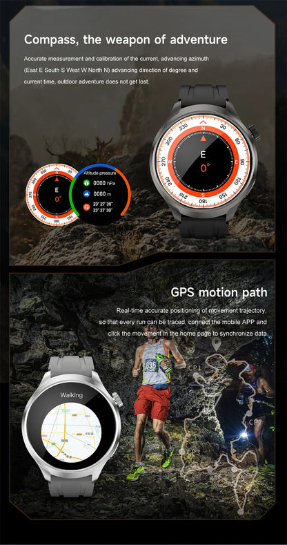 Montre intelligente de sport de plein air pour homme LA MONTRE TENDANCE