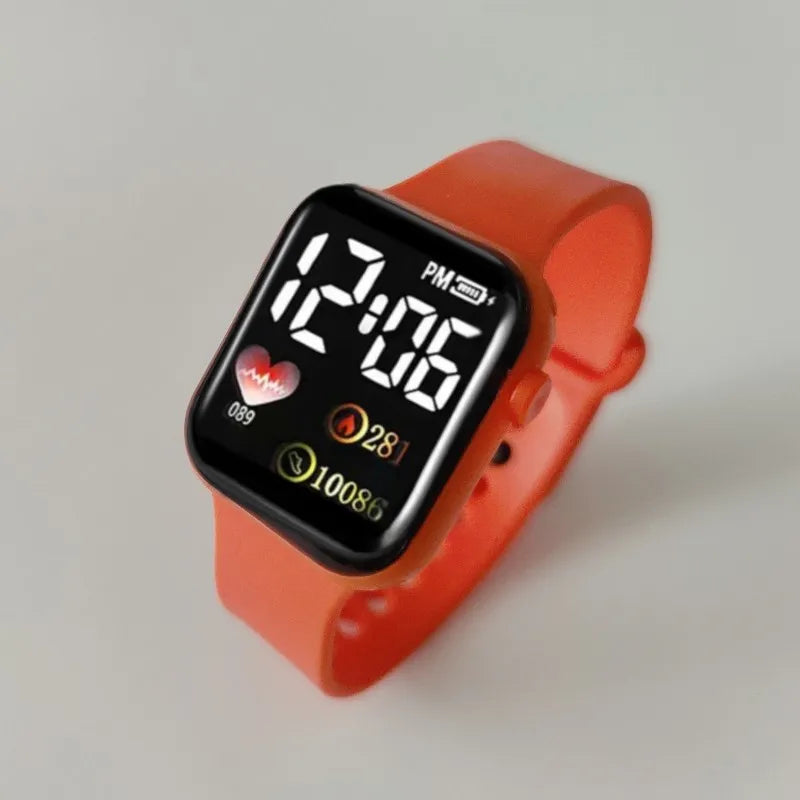 Montre de sport intelligente étanche pour enfants