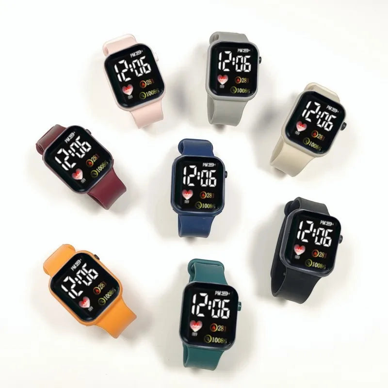 Montre de sport intelligente étanche pour enfants