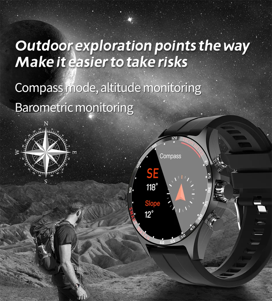 Montre intelligente étanche pour homme   ❤️‍🔥Nouveauté❤️‍🔥