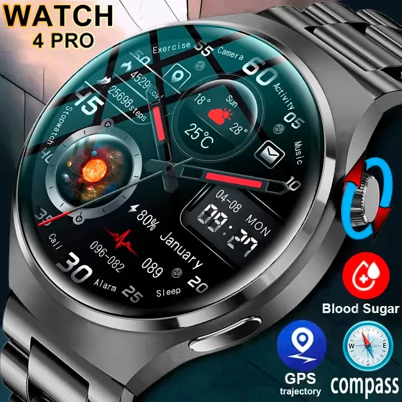 Montre intelligente GPS pour homme, Huawei Watch 4 Pro