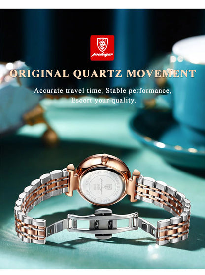 Montre de Luxe à Quartz en Diamant pour Femme, Haute Qualité POEDAGAR-