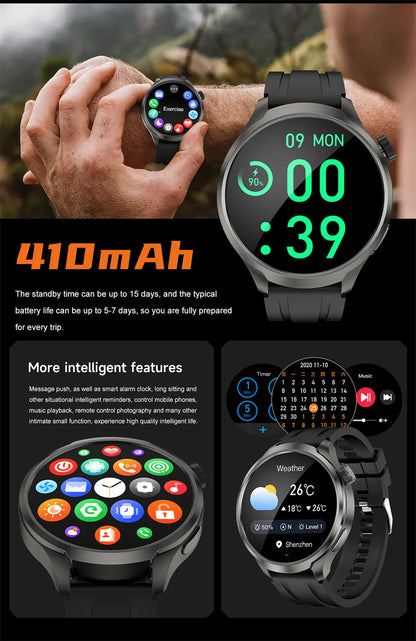 Montre intelligente de sport de plein air pour homme LA MONTRE TENDANCE