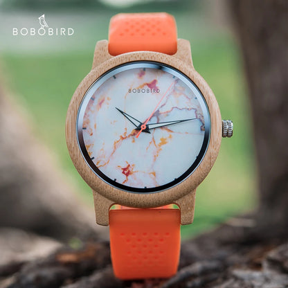 Montre à quartz en bois BOBO BIRD pour homme