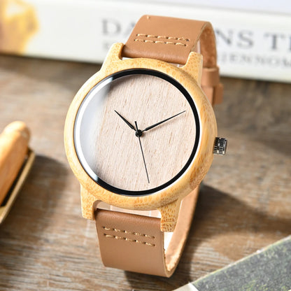 Montre à quartz en bois BOBO BIRD pour homme