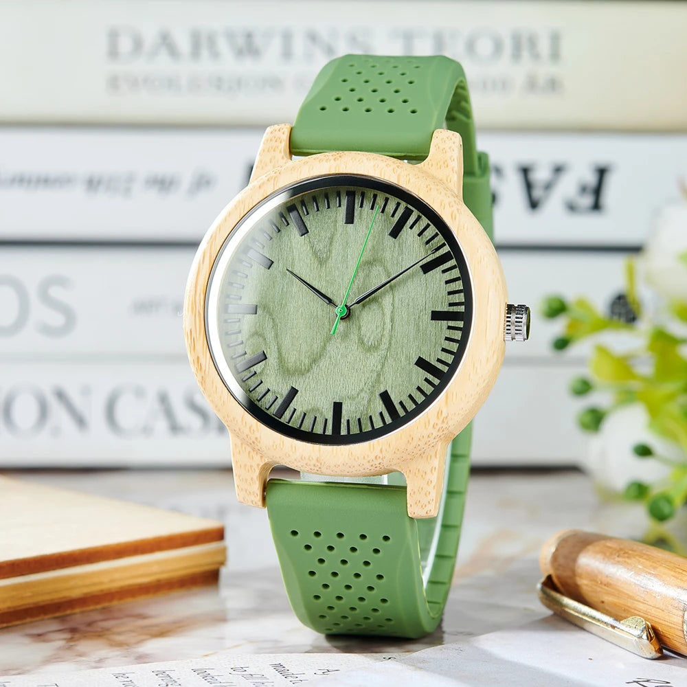 Montre à quartz en bois BOBO BIRD pour homme