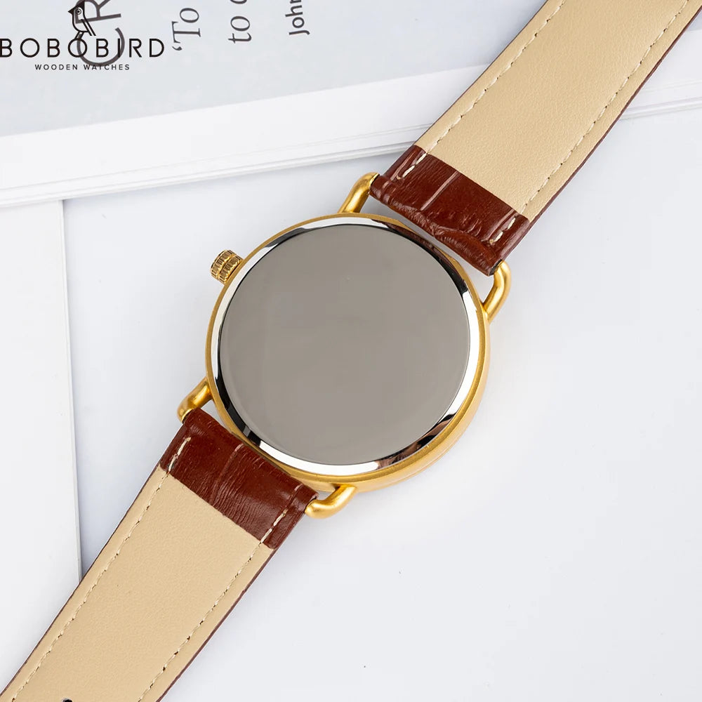 Montre Homme Quartz Bois